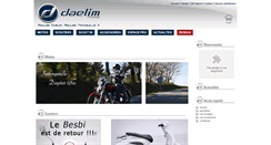 Desktop Screenshot of daelim.fr