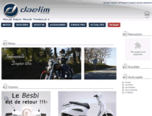 Tablet Screenshot of daelim.fr